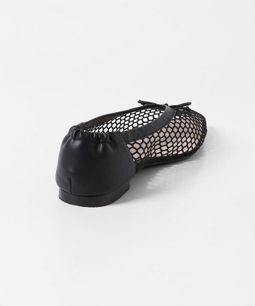 SENSE OF PLACE by URBAN RESEARCH（センスオブプレイスバイアーバンリサーチ）の「メッシュポインテッドシューズ（バレエシューズ・レディース・アイボリー/ブラック・SMALL/MEDIUM/LARGE）」の19枚目の写真