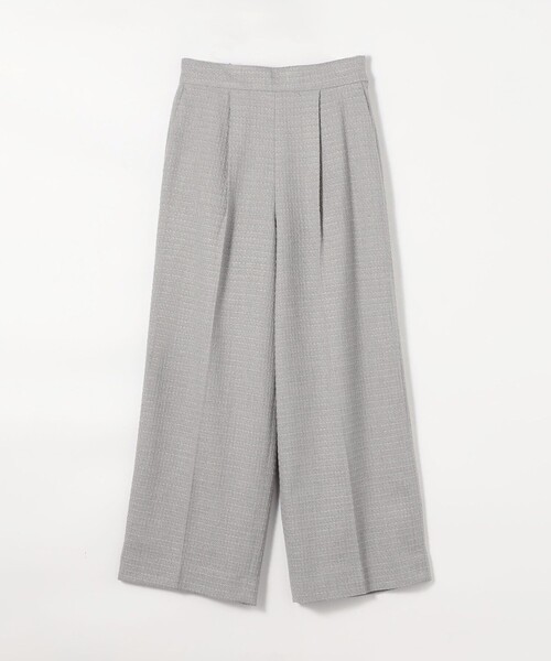 BALLSEY(ボールジィ)の「ライトファンシーツイード サスペンダーワイドパンツ(その他パンツ・レディース・グレー/ネイビー/ライトベージュ・34/36)」の19枚目の写真