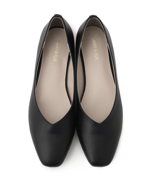 SHOO・LA・RUE（シューラルー）の「かかとやわらかローヒールパンプス（その他シューズ・レディース・ブラック/ナチュラル・35/45）」の7枚目の写真