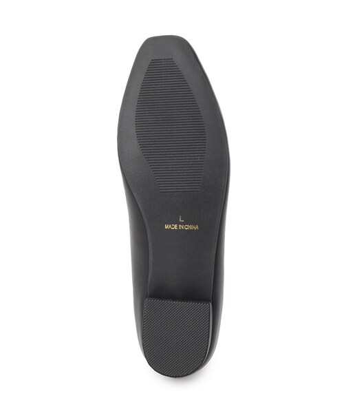 SHOO・LA・RUE（シューラルー）の「かかとやわらかローヒールパンプス（その他シューズ・レディース・ブラック/ナチュラル・35/45）」の8枚目の写真