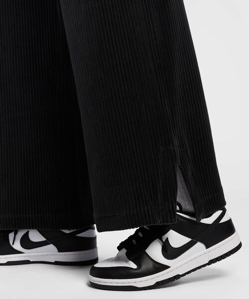 NIKE スポーツウェア ベロア ワイドレッグ パンツ 送料込 NIKE ウィメンズ ベロア ハイウエスト ワイドレッグ パンツ
