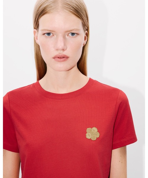 【関税込み】KENZO＊'Boke Flower' エンブロイダリー Tシャツ セール】'Boke Flower' エンブロイダリー コットン Tシャツ（T