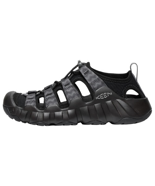 KEEN（キーン）の「KEEN/キーン レディース スニーカー 水陸両用 アウトドア フェス キャンプ HYPERPORT H2 ハイパーポート 1028657（スニーカー・レディース・ブラック×グレー・24.0cm/25.0cm/23.5cm/24.5cm/23.0cm）」の3枚目の写真