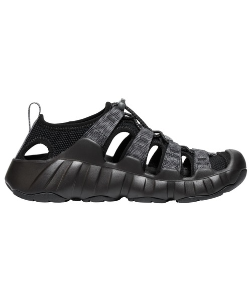 KEEN（キーン）の「KEEN/キーン レディース スニーカー 水陸両用 アウトドア フェス キャンプ HYPERPORT H2 ハイパーポート 1028657（スニーカー・レディース・ブラック×グレー・24.0cm/25.0cm/23.5cm/24.5cm/23.0cm）」の4枚目の写真