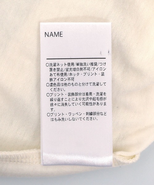 MAKE YOUR DAY(メイクユアデイ)の「ばあちゃん刺繍半袖Tシャツ■大人サイズ(Tシャツ/カットソー・レディース・オフホワイト/ミント・M)」の14枚目の写真