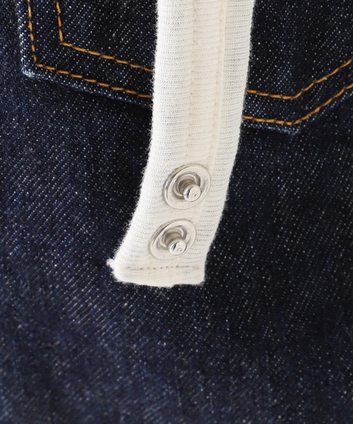 JANE SMITH / JOHN SMITH（ジェーンスミスジョンスミス）の「【JANE SMITH/ジェーンスミス】COTTON RANDOM BORDER RIB UP D：タンクトップ（タンクトップ・レディース・ブラック系その他・38）」の12枚目の写真