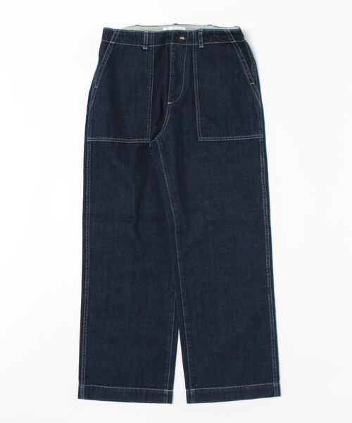 SIPULI（シプリ）の「Organic Cotton Denim ベイカーパンツ（その他パンツ・レディース・ホワイト/ネイビー・2/3/1）」の11枚目の写真