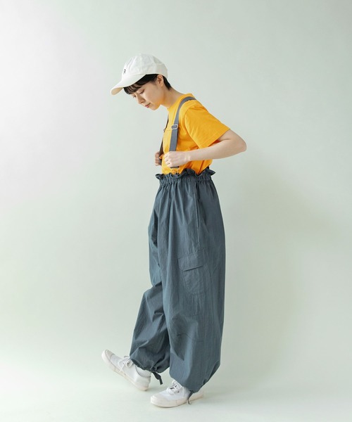 PAR ICI（パーリッシィ）の「BOOK store プリントTシャツ（Tシャツ/カットソー・レディース・イエロー/ネイビー/ホワイト・FREE）」の22枚目の写真