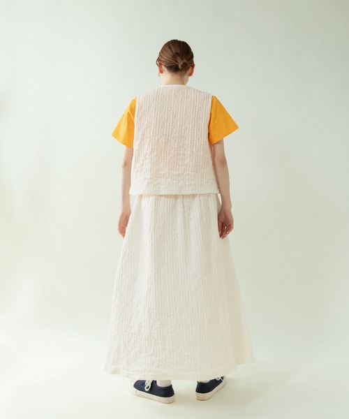 PAR ICI（パーリッシィ）の「BOOK store プリントTシャツ（Tシャツ/カットソー・レディース・イエロー/ネイビー/ホワイト・FREE）」の16枚目の写真