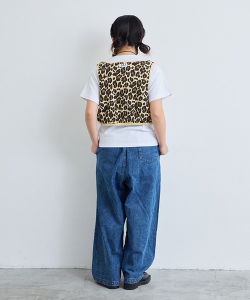MARKEY'S（マーキーズ）の「総柄ワッフルショートタンクトップ/おとな（タンクトップ・レディース・ブラック/ライトグリーン/ピンク/ブラウン・160cm）」の9枚目の写真