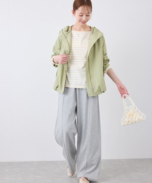 ROPE' PICNIC（ロペピクニック）の「ベーシックマウンテンパーカー スプリングコート/撥水（マウンテンパーカー・レディース・オフホワイト/ベージュ/グリーン系その他2/ネイビー・38/40）」の14枚目の写真