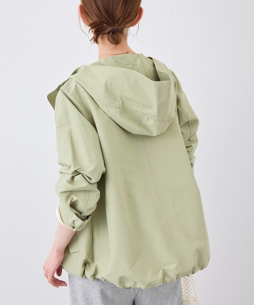 ROPE' PICNIC（ロペピクニック）の「ベーシックマウンテンパーカー スプリングコート/撥水（マウンテンパーカー・レディース・オフホワイト/ベージュ/グリーン系その他2/ネイビー・38/40）」の16枚目の写真