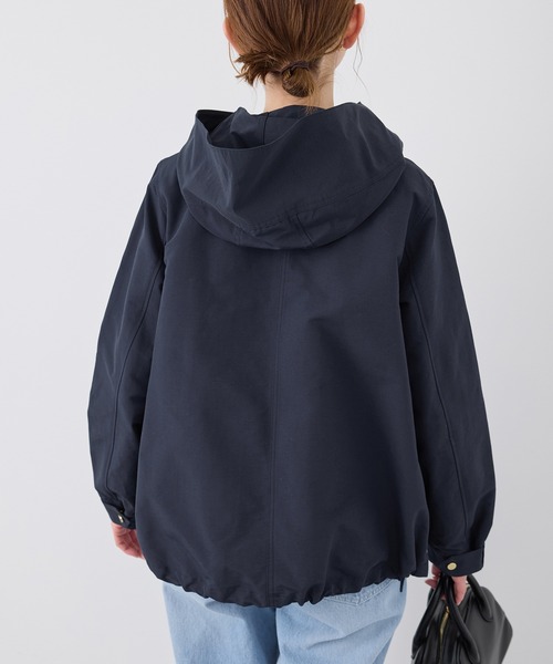 ROPE' PICNIC（ロペピクニック）の「ベーシックマウンテンパーカー スプリングコート/撥水（マウンテンパーカー・レディース・オフホワイト/ベージュ/グリーン系その他2/ネイビー・38/40）」の20枚目の写真