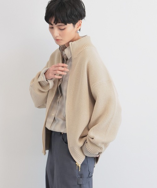 新品 バンヤードストーム 畔編みZIPブルゾン＜ハンドウォッシャブル