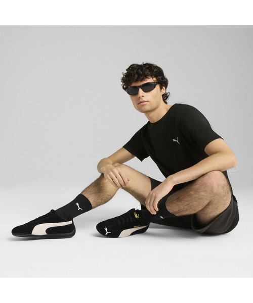 PUMA（プーマ）の「PUMA プーマ メンズ エヴォストライプ 半袖 Tシャツ（Tシャツ/カットソー・メンズ・ホワイト/ブラック・XX-LARGE/X-LARGE/SMALL/MEDIUM/LARGE）」の4枚目の写真