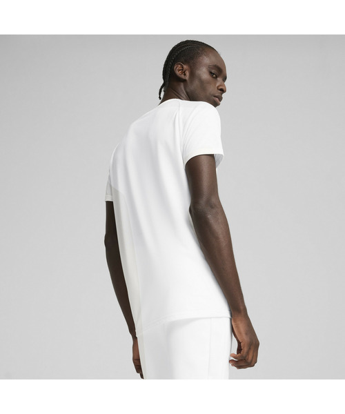 PUMA（プーマ）の「PUMA プーマ メンズ エヴォストライプ 半袖 Tシャツ（Tシャツ/カットソー・メンズ・ホワイト/ブラック・XX-LARGE/X-LARGE/SMALL/MEDIUM/LARGE）」の7枚目の写真