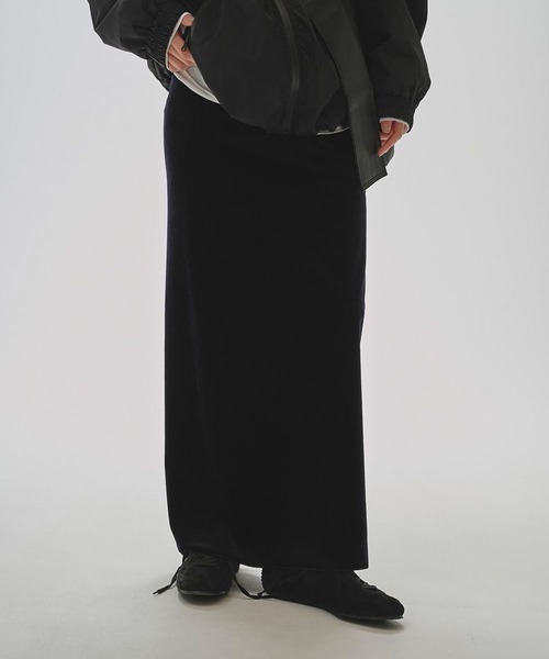 todayful ペンシル ベロアスカート TODAYFUL/トゥデイフル】Pencil Velour Skirt/ペンシルベロアスカート