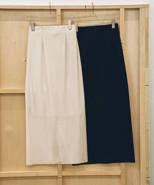 TODAYFUL/トゥデイフル】Pencil Velour Skirt/ペンシルベロア