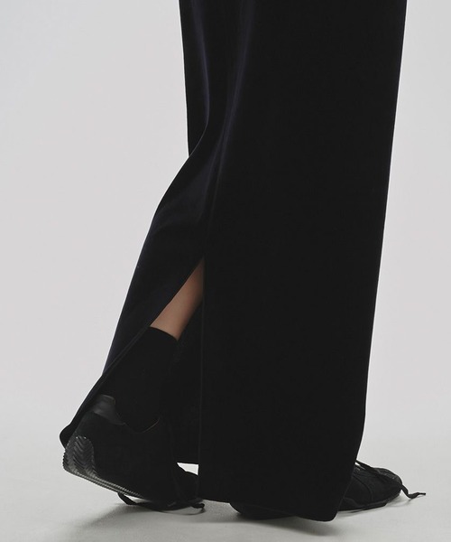 TODAYFUL/トゥデイフル】Pencil Velour Skirt/ペンシルベロアスカート