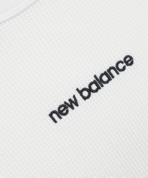 NEW BALANCE（ニューバランス）の「ワッフルロングスリーブTシャツ（Tシャツ/カットソー・メンズ・ライトベージュ/オフホワイト/ブラック・LARGE/MEDIUM/XX-LARGE/X-LARGE/SMALL）」の7枚目の写真