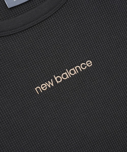 NEW BALANCE（ニューバランス）の「ワッフルロングスリーブTシャツ（Tシャツ/カットソー・メンズ・ライトベージュ/オフホワイト/ブラック・LARGE/MEDIUM/XX-LARGE/X-LARGE/SMALL）」の19枚目の写真