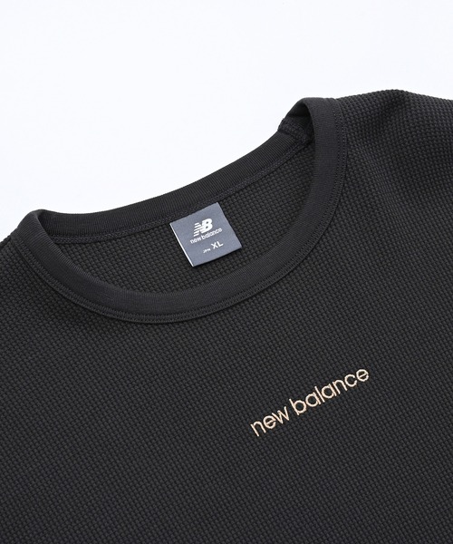 NEW BALANCE（ニューバランス）の「ワッフルロングスリーブTシャツ（Tシャツ/カットソー・メンズ・ライトベージュ/オフホワイト/ブラック・LARGE/MEDIUM/XX-LARGE/X-LARGE/SMALL）」の20枚目の写真
