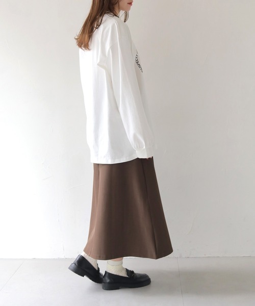 HER CLOSET(ハークローゼット)の「【shemoshelly】メルティングハート オーバーサイズロンT(Tシャツ/カットソー・レディース・ブラック/ホワイト・FREE)」の11枚目の写真