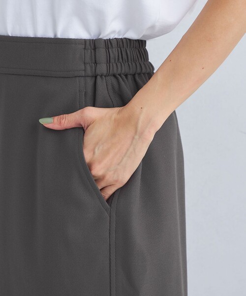green label relaxing（グリーンレーベルリラクシング）の「【WEB限定】［size SHORT/TALLあり］オルマイ タイト スカート（スカート・レディース・オフホワイト/ブラック/モカ・FREE/TALL/SHORT）」の9枚目の写真