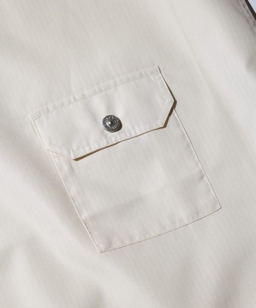 TAION(タイオン)の「TAION / タイオン NON DOWN MILITARY RIPSTOP NO SLEEVE TEE (TAION-CS01NDML-1) ノンダウンミリタリー ノースリーブTシャツ(Tシャツ/カットソー・メンズ・ブラック/オフホワイト/オリーブ/その他1/ダークネイビー・MEDIUM/LARGE/X-LARGE)」の13枚目の写真