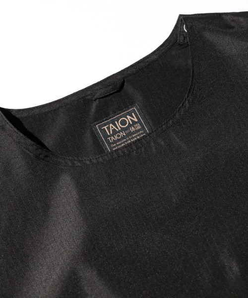 TAION(タイオン)の「TAION / タイオン NON DOWN MILITARY RIPSTOP NO SLEEVE TEE (TAION-CS01NDML-1) ノンダウンミリタリー ノースリーブTシャツ(Tシャツ/カットソー・メンズ・ブラック/オフホワイト/オリーブ/その他1/ダークネイビー・MEDIUM/LARGE/X-LARGE)」の19枚目の写真