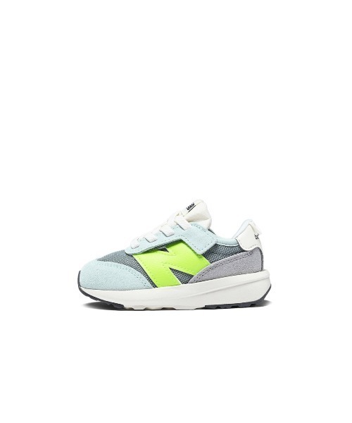Kinetics(キネティクス)の「New Balance 370(ニューバランス NW370)(スニーカー・キッズ・パープル系/グリーン系・14.0cm/15.0cm/16.0cm)」の8枚目の写真
