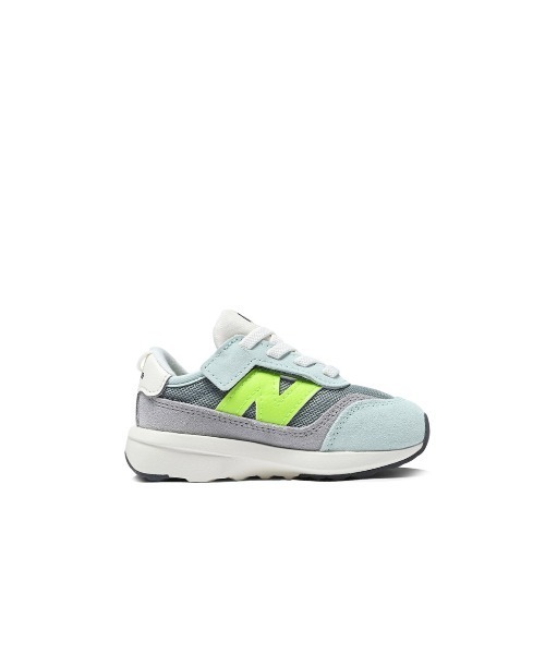 Kinetics(キネティクス)の「New Balance 370(ニューバランス NW370)(スニーカー・キッズ・パープル系/グリーン系・14.0cm/15.0cm/16.0cm)」の9枚目の写真