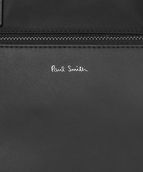 Paul Smith（ポールスミス）の「ナイロンブライトストライプトリム ブリーフケース【553413 N452F】（ビジネスバッグ・メンズ・ブラック/ブラウン・FREE）」の14枚目の写真
