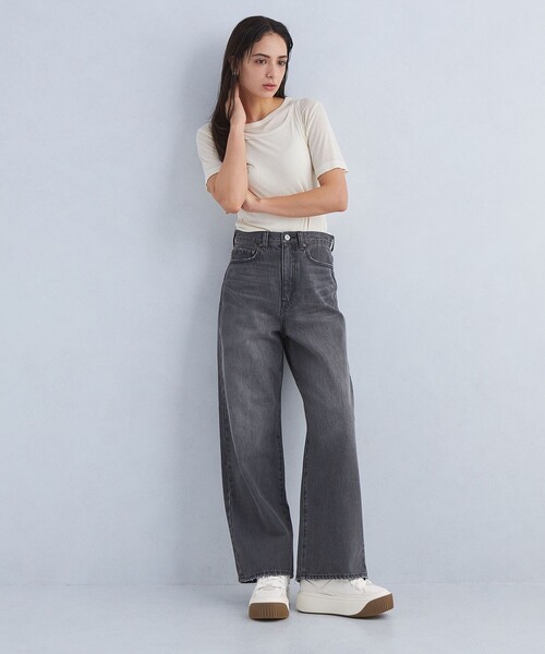 UGG（アグ）の「＜UGG＞イージー ダジット エッセンシャル レース アップ シューズ（スニーカー・レディース・ブラック/ホワイト・7/8/6/5）」の5枚目の写真