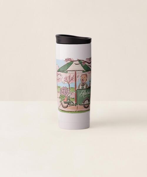 ヘリテージ Polo ベア ウォーター ボトル & ストロー（水筒