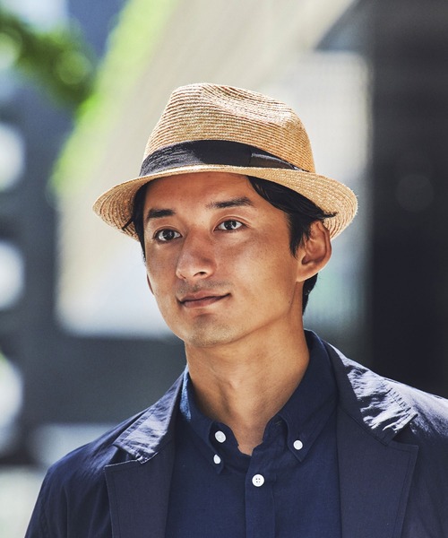 田中帽子店(タナカボウシテン)の「日本製 細麦中折れハット シモン Simone(ハット・メンズ・ナチュラル・LL/M)」の5枚目の写真