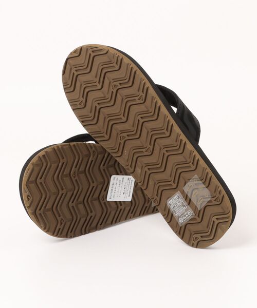 Quiksilver（クイックシルバー）の「MONKEY WRENCH CORE/クイックシルバーヌバックビーサン（ビーチサンダル）（サンダル・メンズ・カーキ/ブラック・26cm/27cm/28cm/25cm）」の3枚目の写真