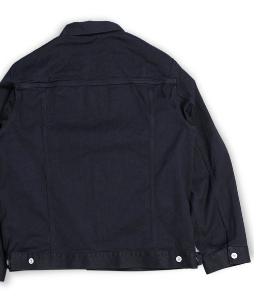 VOAAOV(ヴォアーブ)の「【VOAAOV】 OVERSIZE DENIM JACKET (OW/BLACK)(デニムジャケット・メンズ・ワンウォッシュ/ブラック・2/1)」の11枚目の写真