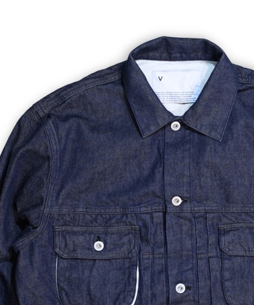 VOAAOV(ヴォアーブ)の「【VOAAOV】 OVERSIZE DENIM JACKET (OW/BLACK)(デニムジャケット・メンズ・ワンウォッシュ/ブラック・2/1)」の14枚目の写真