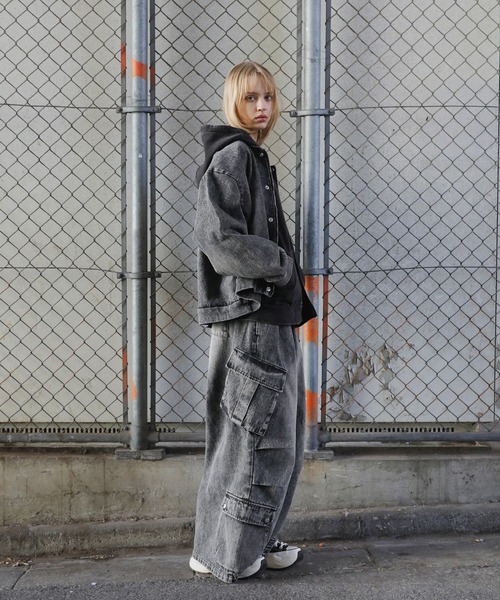ROCHEM（ローシェン）の「ヴィンテージデザインデニムショートMA