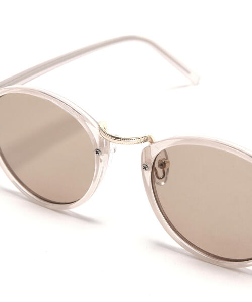 NATURAL BEAUTY BASIC（ナチュラルビューティーベーシック）の「◇トランスペアレントグラス（サングラス・レディース・ベージュ/ベージュ系その他/ホワイト系その他3・ﾌﾘ-）」の8枚目の写真