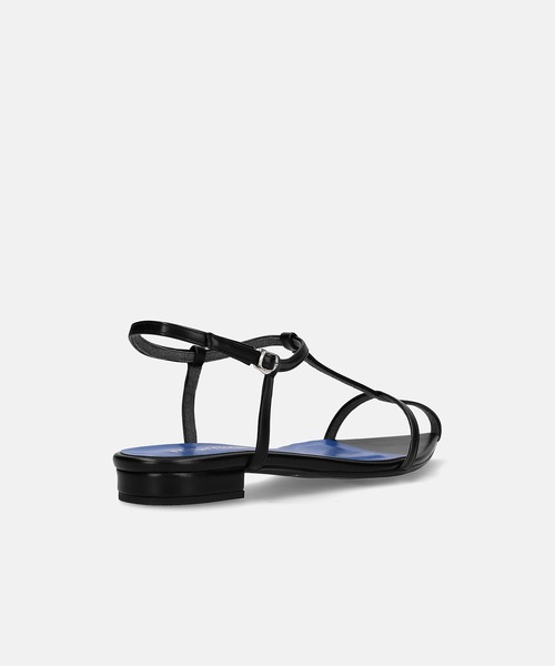 MAMIAN(マミアン)の「ポインテッドトゥ Tストラップ フラットサンダル(サンダル・レディース・ライム/シルバー/ブラック・L/LL/M/S)」の7枚目の写真