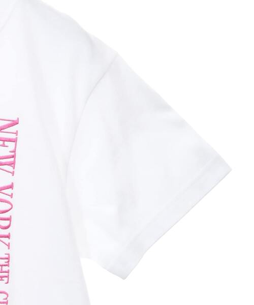 Liesse(リエス)の「【GOOD ROCK SPEED/グッドロックスピード】カットソー(25NYC016W)(Tシャツ/カットソー・レディース・ホワイト/ネイビー・FREE)」の6枚目の写真
