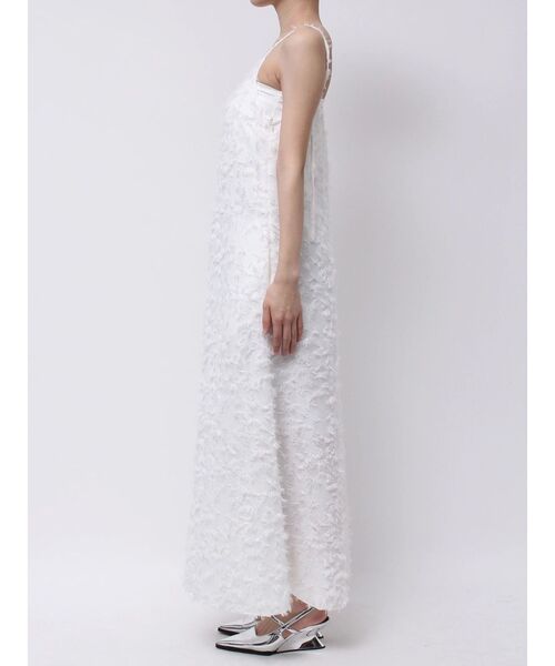 OUNNOUN（オウンノウン）の「【OUNNOUN】カットジャガードキャミワンピース（ワンピース・レディース・ブラック/ホワイト・FREE）」の14枚目の写真