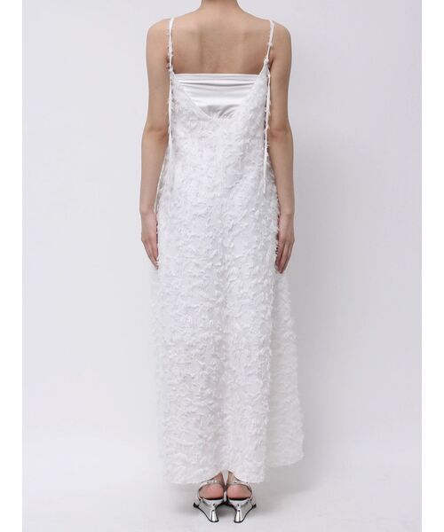 OUNNOUN（オウンノウン）の「【OUNNOUN】カットジャガードキャミワンピース（ワンピース・レディース・ブラック/ホワイト・FREE）」の13枚目の写真