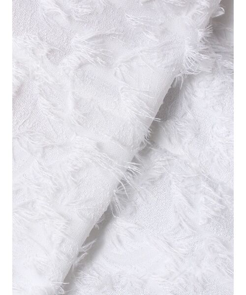 OUNNOUN（オウンノウン）の「【OUNNOUN】カットジャガードキャミワンピース（ワンピース・レディース・ブラック/ホワイト・FREE）」の8枚目の写真