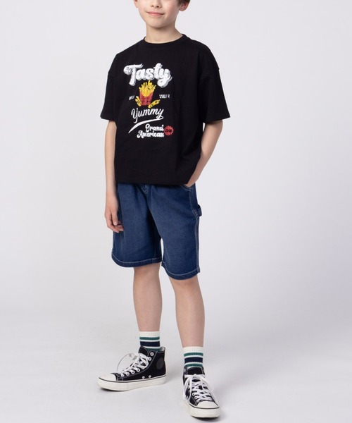 NAVY(ネイビー)の「【通園 通学におすすめ】NAVY ペインターハーフパンツ(その他パンツ・キッズ・ネイビー/ベージュ/ブルー系/ネイビー系1/ブラック/カーキ・130/140/150/160/120)」の13枚目の写真