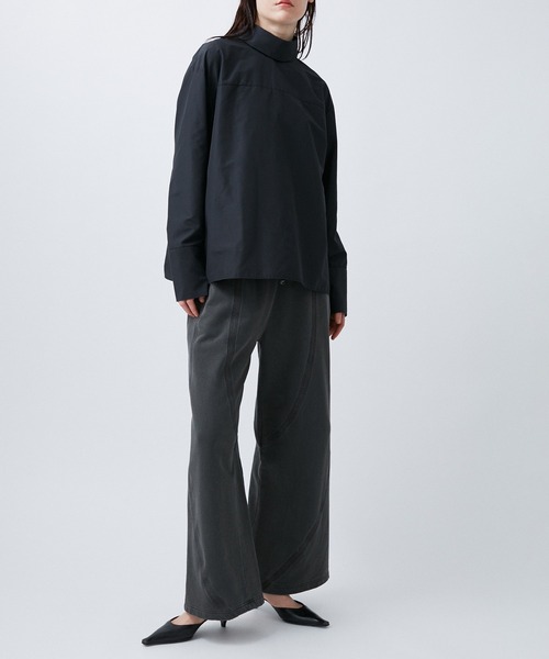 M TO R（ムウトアール）の「STANDCOLLAR TROMPE SHIRTS（シャツ/ブラウス・レディース・ホワイト/ブラック/サックスブルー・38/40）」の17枚目の写真