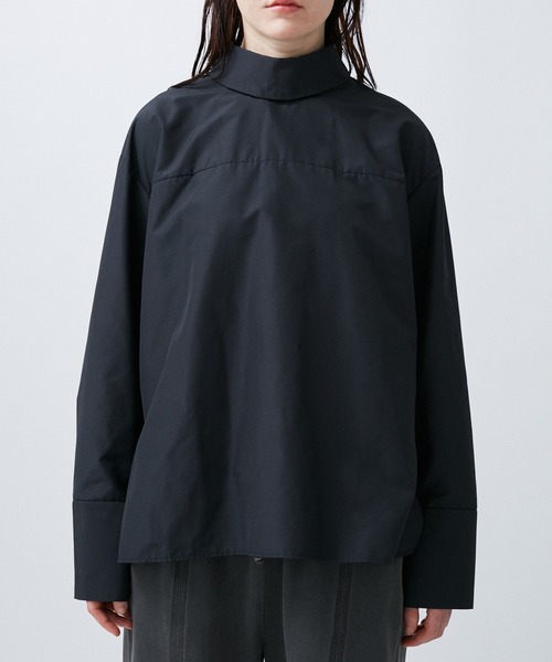 M TO R（ムウトアール）の「STANDCOLLAR TROMPE SHIRTS（シャツ/ブラウス・レディース・ホワイト/ブラック/サックスブルー・38/40）」の20枚目の写真