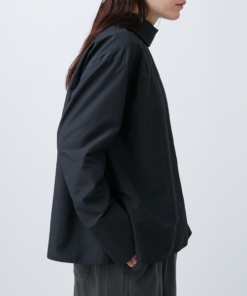 M TO R（ムウトアール）の「STANDCOLLAR TROMPE SHIRTS（シャツ/ブラウス・レディース・ホワイト/ブラック/サックスブルー・38/40）」の21枚目の写真